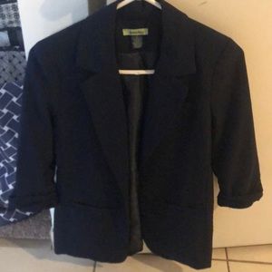 3/4 sleeve casual suite jacket